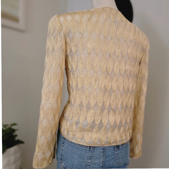 Bohemian Camille Marie Gold Jacket/Blazer - Picture 4 of 9